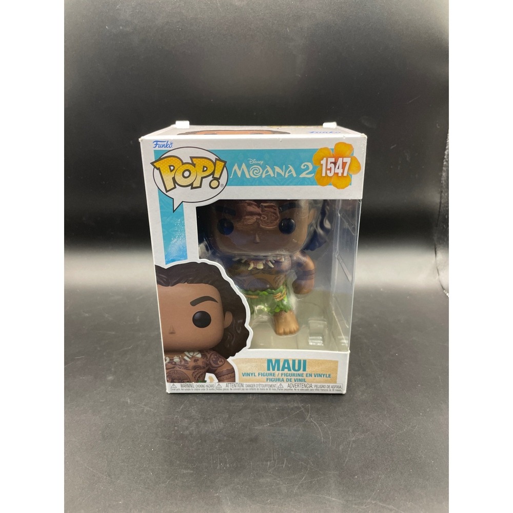 Funko Pop Disney Moana 2 Maui Vinyl Figure 1547 Demigod Collectible